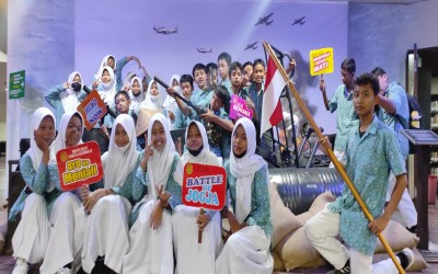 KUNJUNGAN MUSEUM OLEH SISWA-SISWI SMP NEGERI 2 KASIHAN